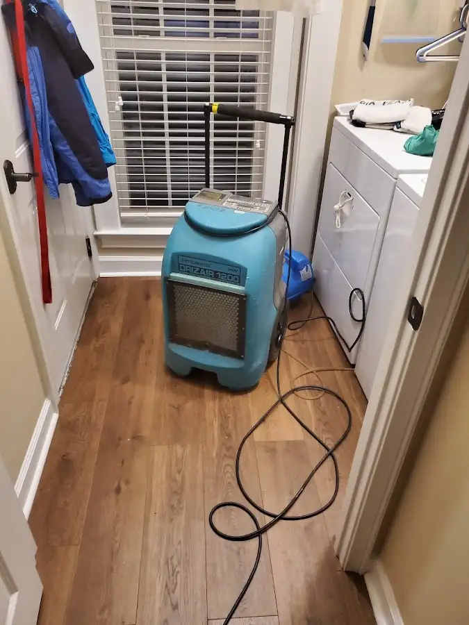Commercial dehumidifier deployed for Flood Damage Cleanup in Callaway